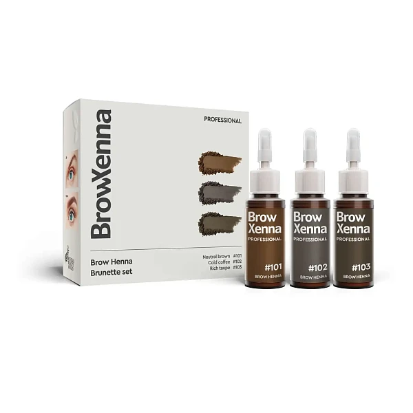 BrowXenna professional henna set